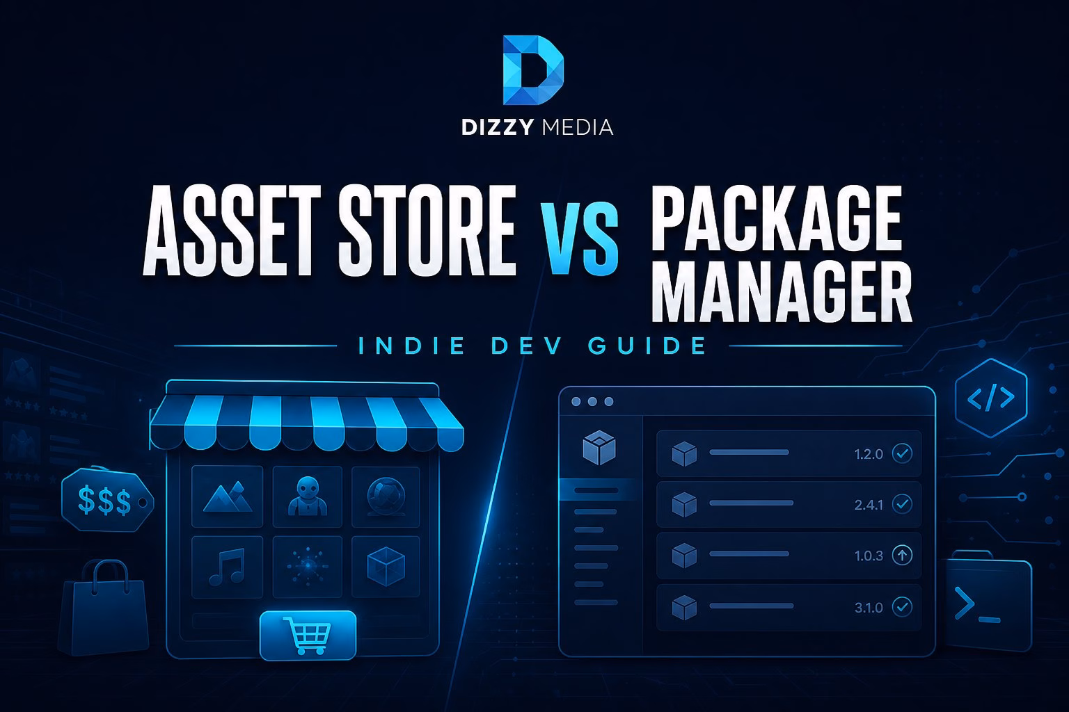 Asset Store vs Package Manager guide featured image